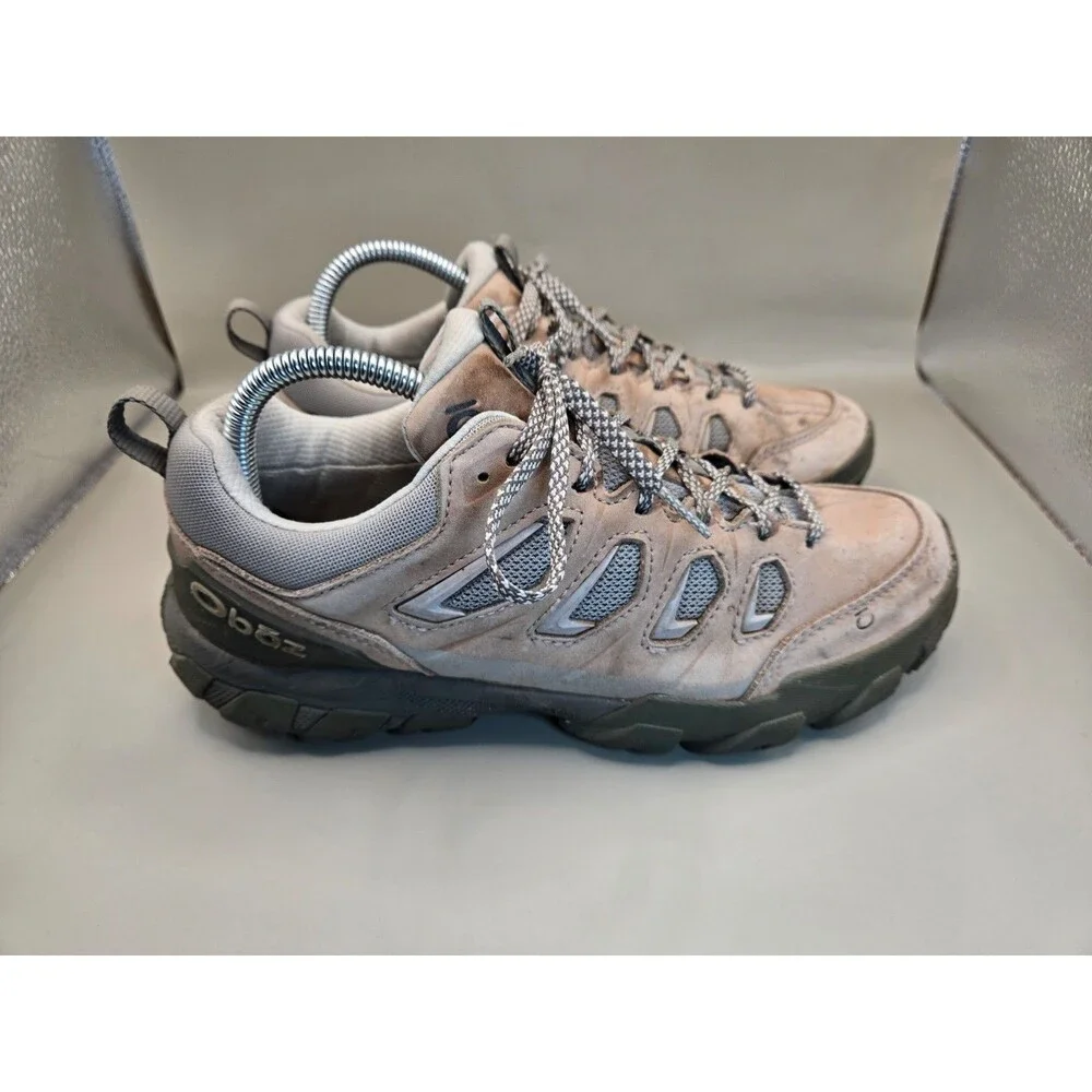 oboz sawtooth x Low Hiking Boots Women’s 9.5 Brown B-Dry Waterproof Trail Shoes
